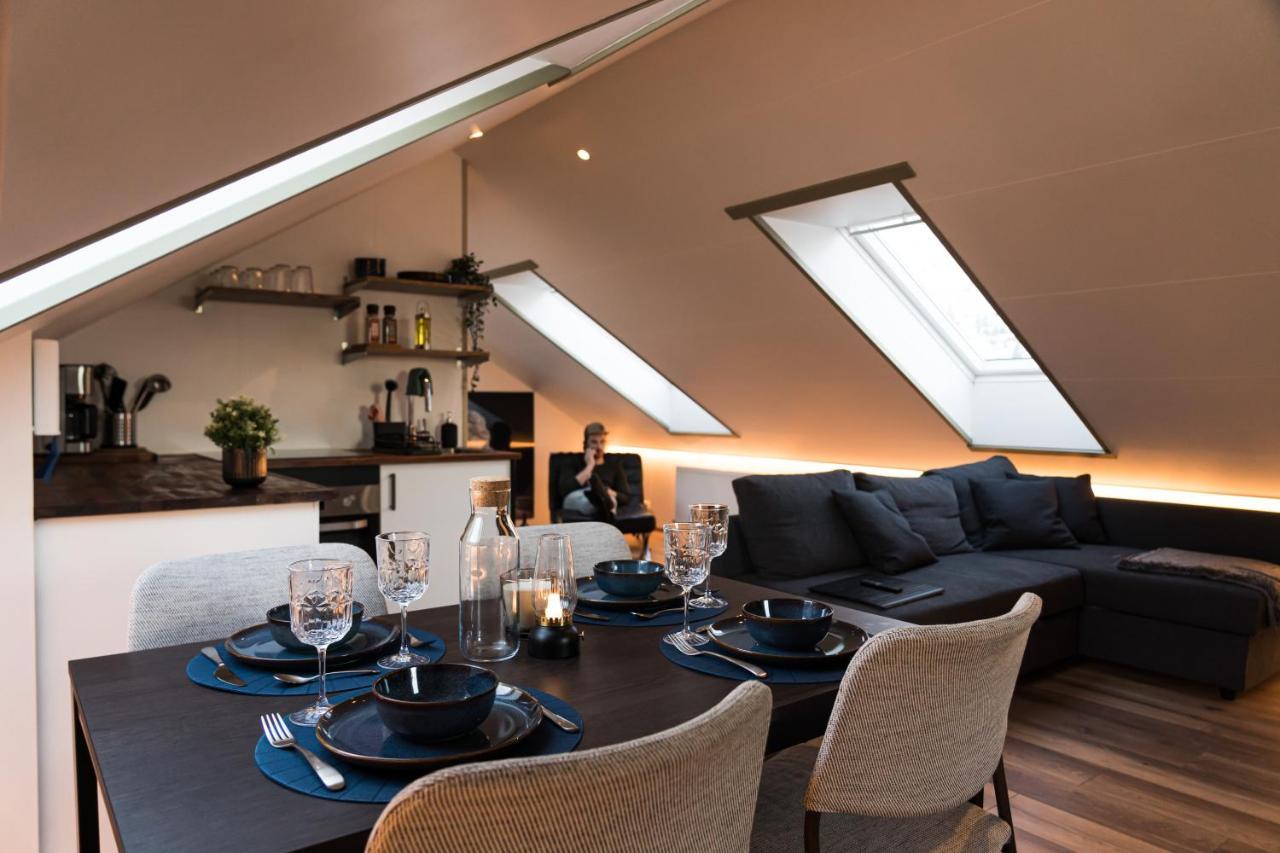 SiglufjordurScenic Penthouse - Ocean View & Skylight Windows公寓 外观 照片